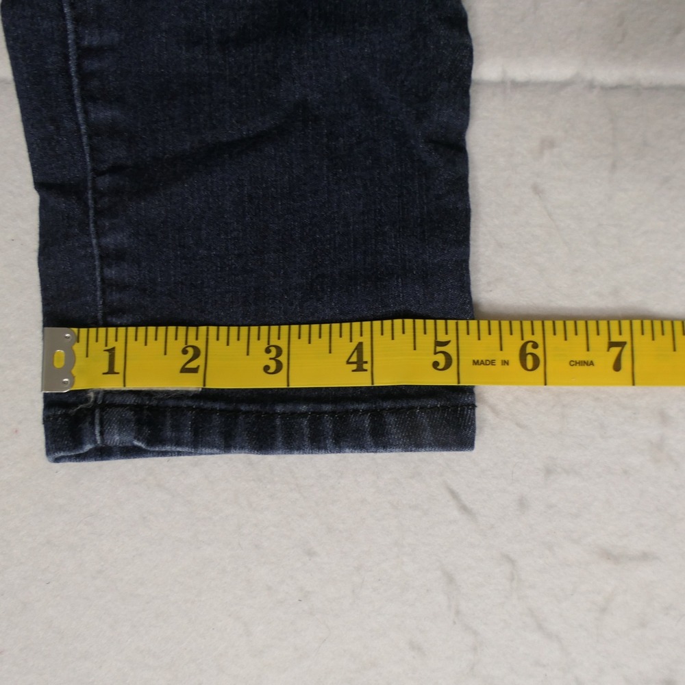 Democracy Women "Ab"solution Skinny Jeans 12 Dark Blue Stretch B1105F9QV Comfort - Picture 6 of 9